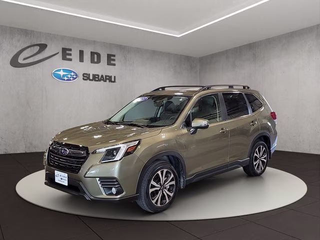 2023 Autumn Green Metallic Subaru Forester Limited AWD SUV