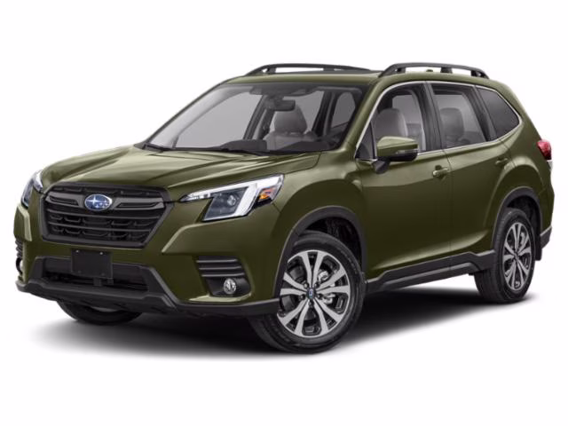 2023 Green Metallic Subaru Forester Limited AWD SUV