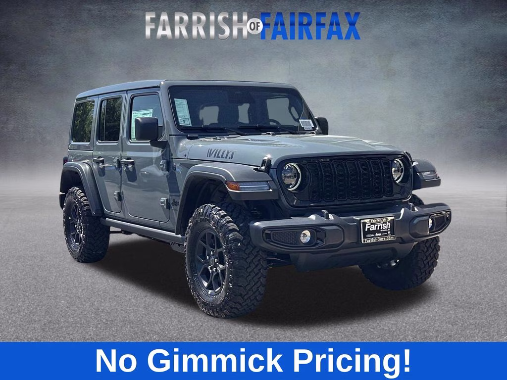 2026 Anvil Clear Coat Jeep Wrangler Willys 4X4 SUV
