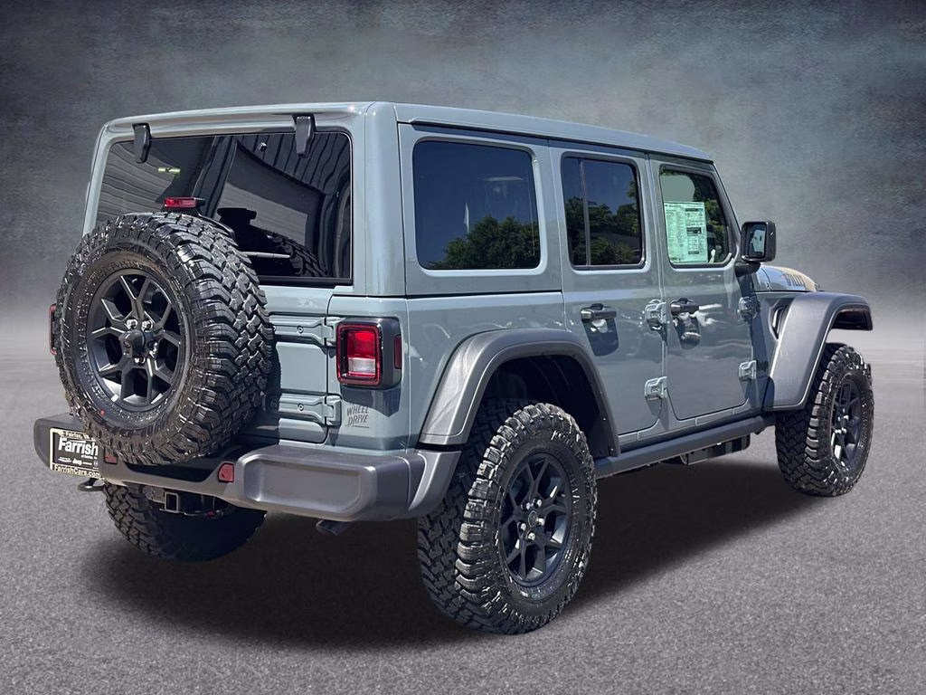 2026 Anvil Clear Coat Jeep Wrangler Willys 4X4 SUV