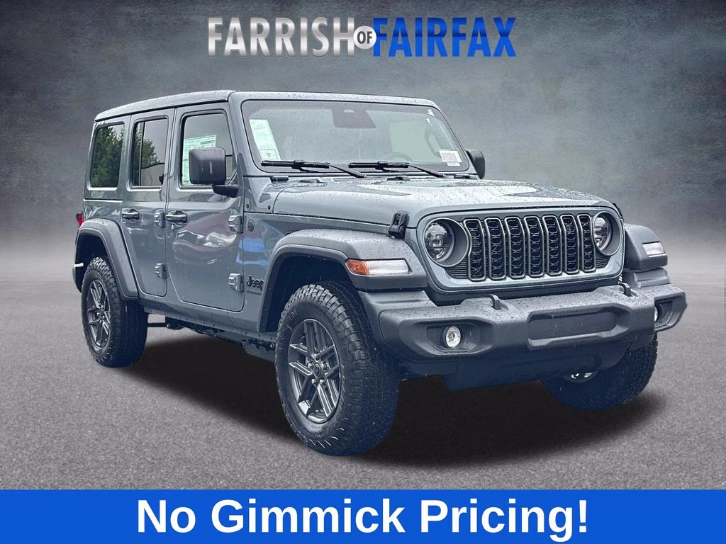 2026 Anvil Clear Coat Jeep Wrangler Sport S 4X4 SUV