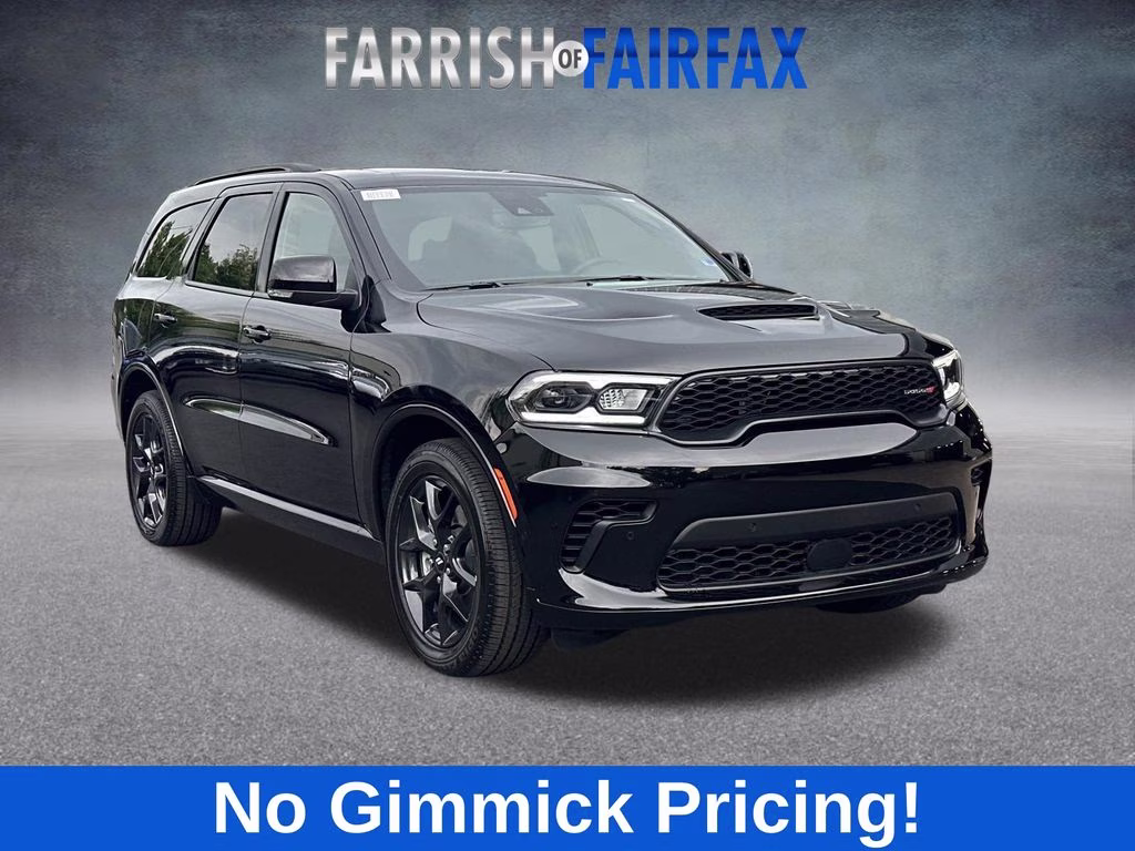 2026 DB Black Crystal Clearcoat Dodge Durango GT Plus HEMI V8 AWD SUV