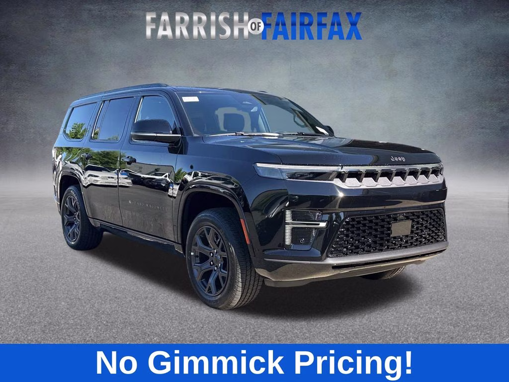 2026 High Gloss Black Jeep Grand Wagoneer Limited Altitude 4X4 SUV