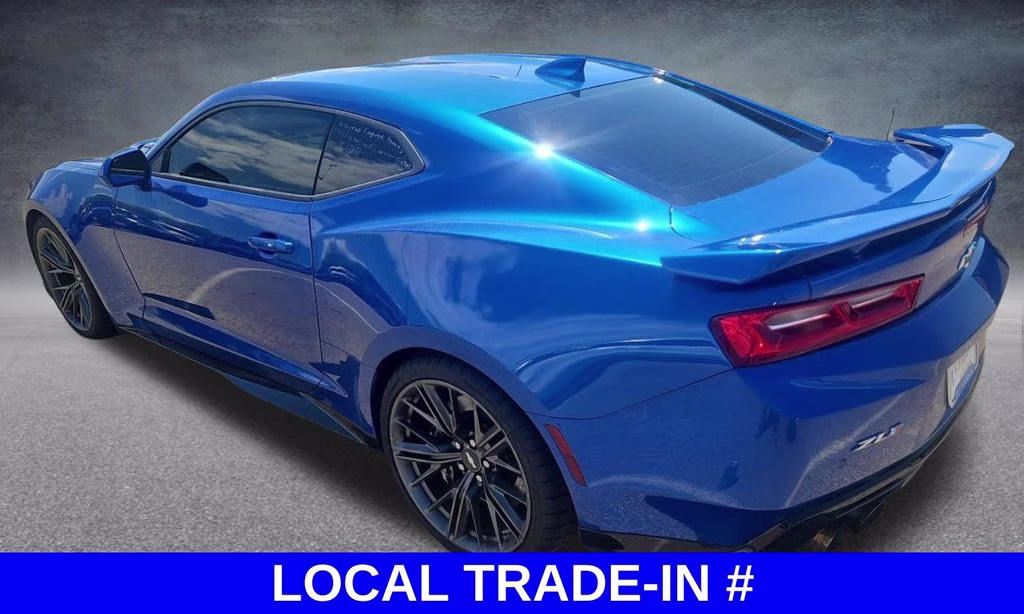 2018 Hyper Blue Metallic Chevrolet Camaro ZL1 RWD Coupe