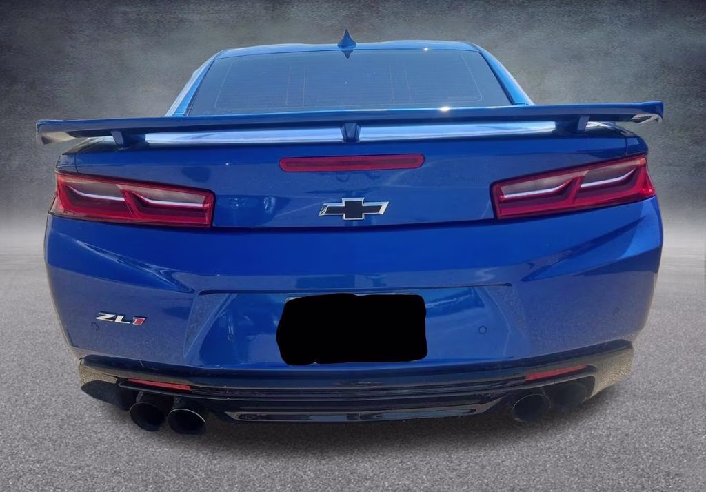 2018 Hyper Blue Metallic Chevrolet Camaro ZL1 RWD Coupe