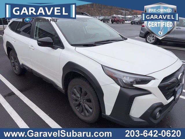 2023 Crystal White Pearl Subaru Outback Onyx Edition AWD SUV
