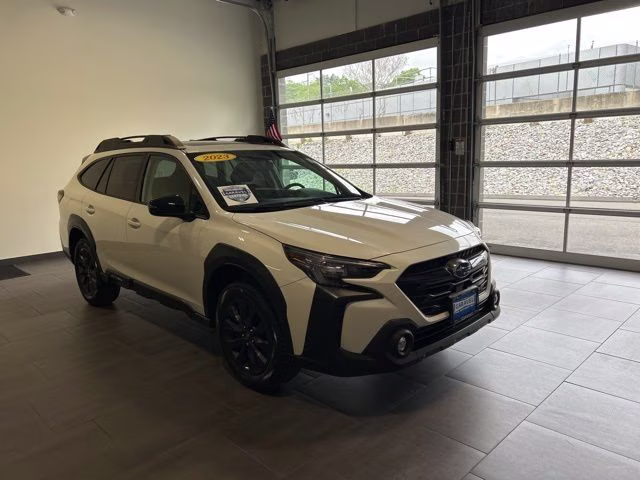 2023 Crystal White Pearl Subaru Outback Onyx Edition AWD SUV