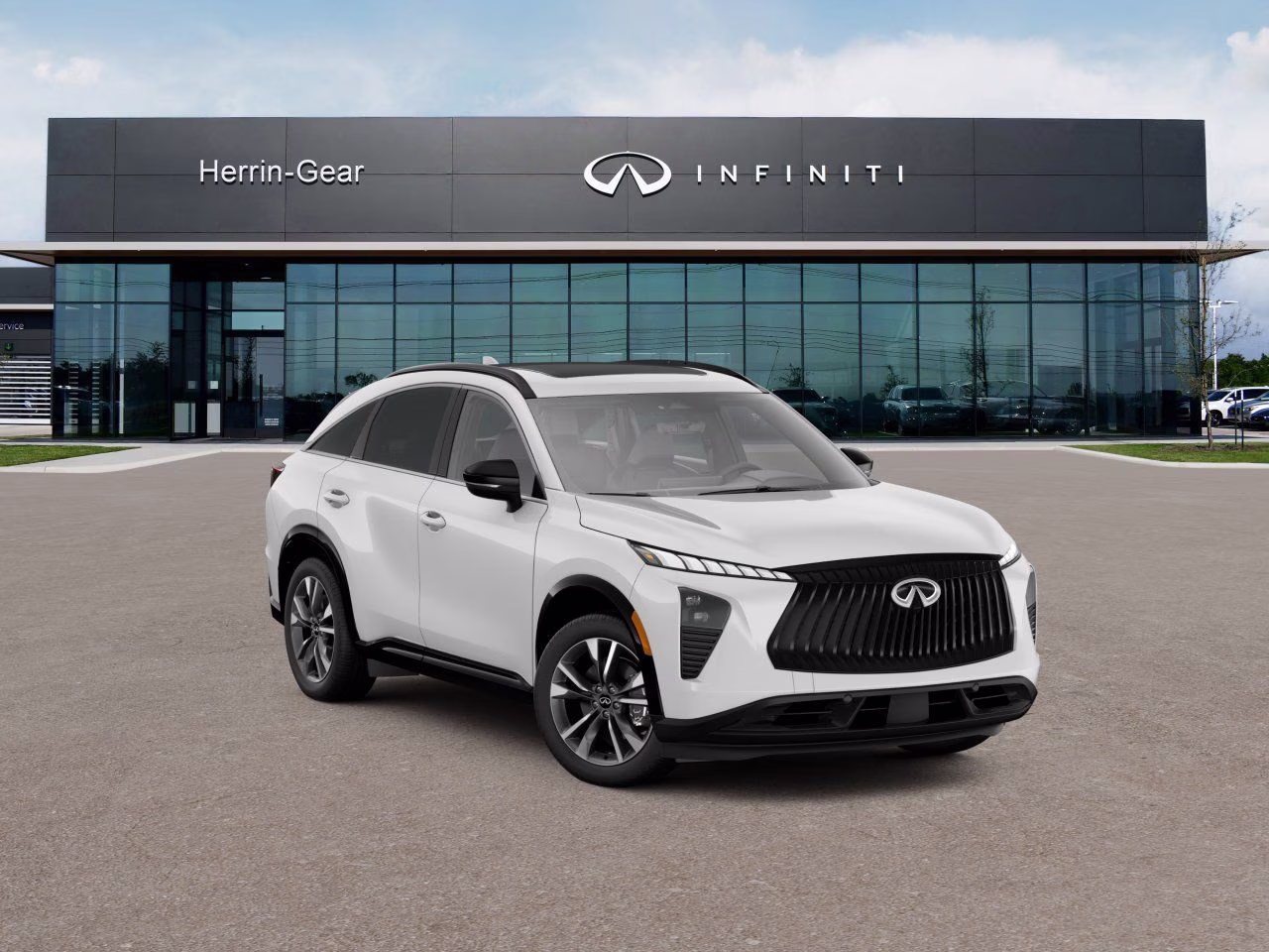 2027 White INFINITI QX65 AWD SUV