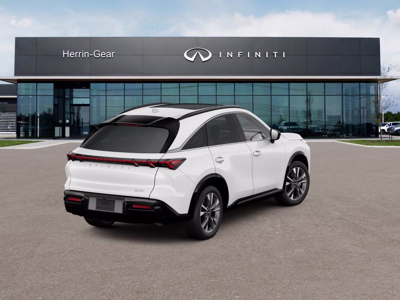 2027 White INFINITI QX65 AWD SUV