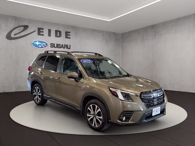2023 Autumn Green Metallic Subaru Forester Limited AWD SUV
