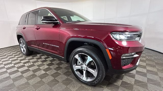 2024 Velvet Red Pearlcoat Jeep Grand Cherokee 4xe 4X4 SUV