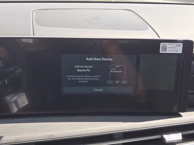 2026 Phantom Black Hyundai Santa Fe Limited AWD SUV