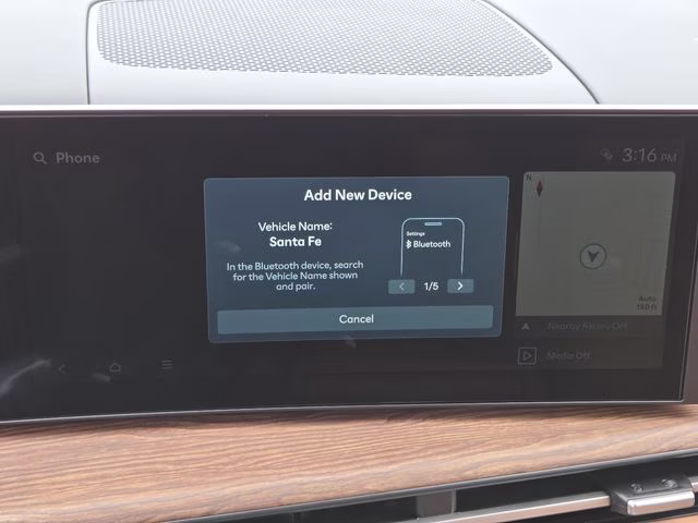 2026 Phantom Black Hyundai Santa Fe Calligraphy AWD SUV