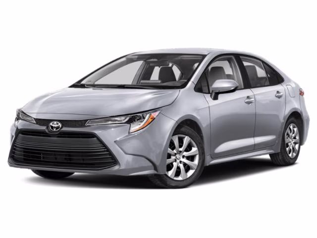 2023 Classic Silver Metallic Toyota Corolla LE FWD Sedan