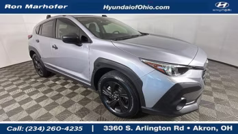 2024 Ice Silver Metallic Subaru Crosstrek Base AWD SUV