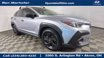 2024 Ice Silver Metallic Subaru Crosstrek Base AWD SUV