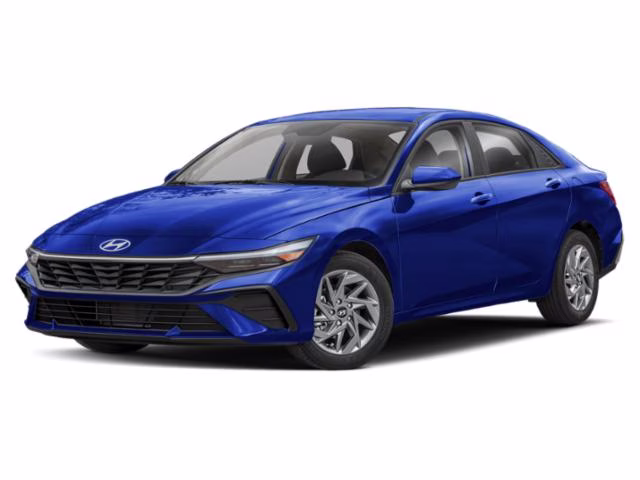 2024 Intense Blue Hyundai Elantra SEL FWD Sedan