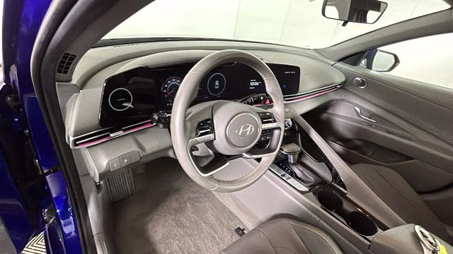 2024 Intense Blue Hyundai Elantra SEL FWD Sedan
