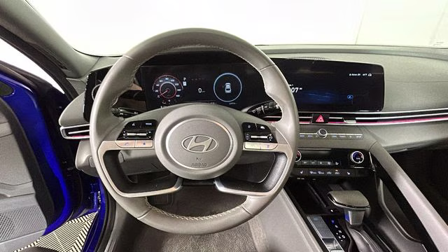 2024 Intense Blue Hyundai Elantra SEL FWD Sedan