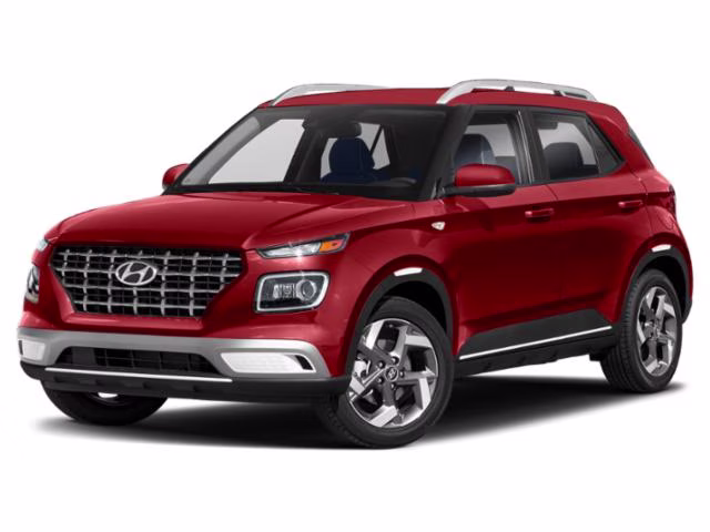 2022 Scarlet Red Pearl Hyundai Venue Limited FWD SUV