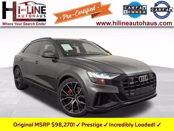 2019 Daytona Gray Pearl Audi Q8 3.0T Prestige AWD SUV