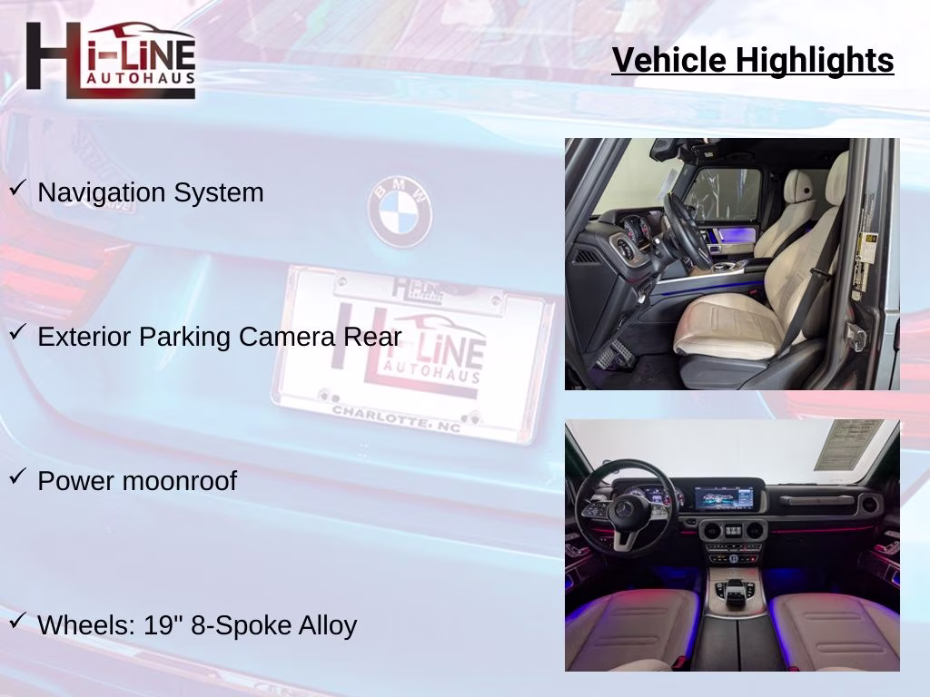 2019 designo Graphite Metallic Mercedes-Benz G-Class G 550 AWD SUV