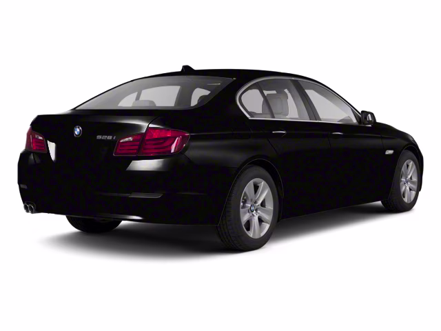 2013 Jet Black BMW 5 Series 528i xDrive AWD Sedan