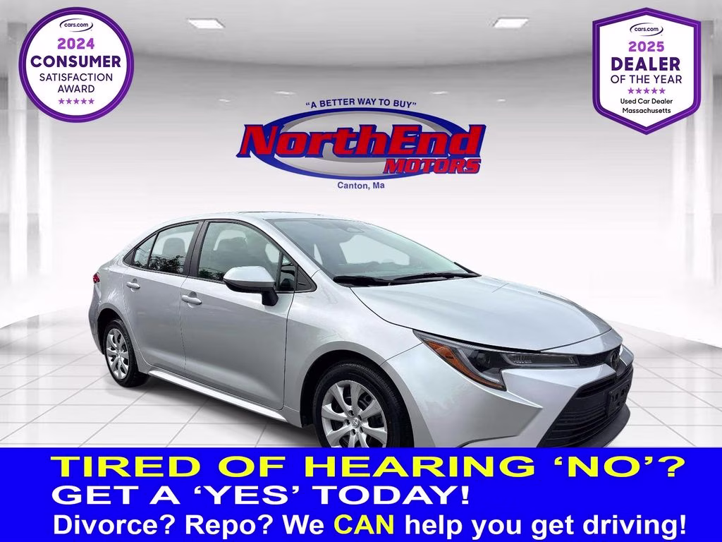 2024 Classic Silver Metallic Toyota Corolla LE FWD Sedan