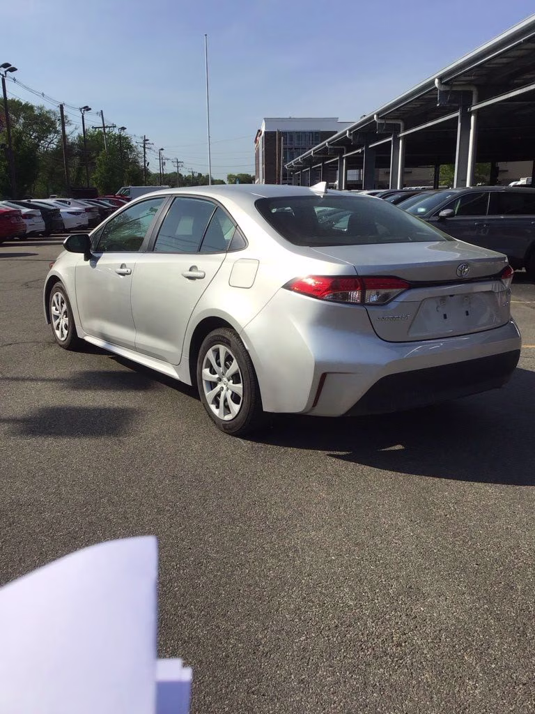 2024 Classic Silver Metallic Toyota Corolla LE FWD Sedan