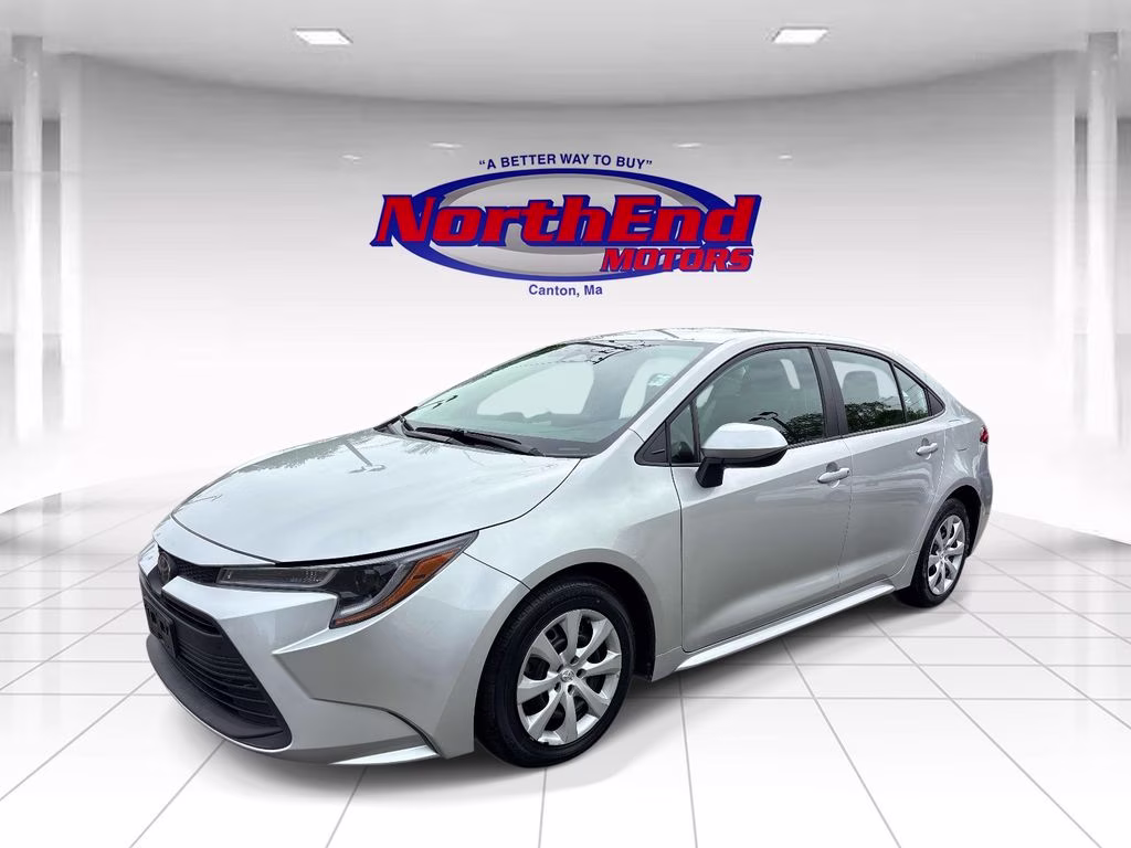 2024 Classic Silver Metallic Toyota Corolla LE FWD Sedan