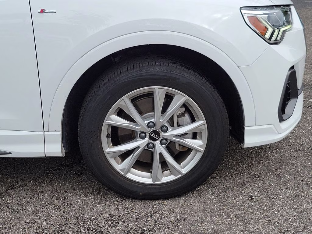 2024 White Audi Q3 S line Premium AWD SUV