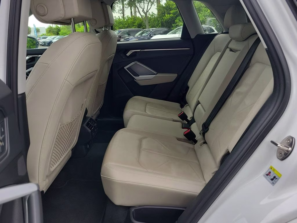 2024 White Audi Q3 S line Premium AWD SUV