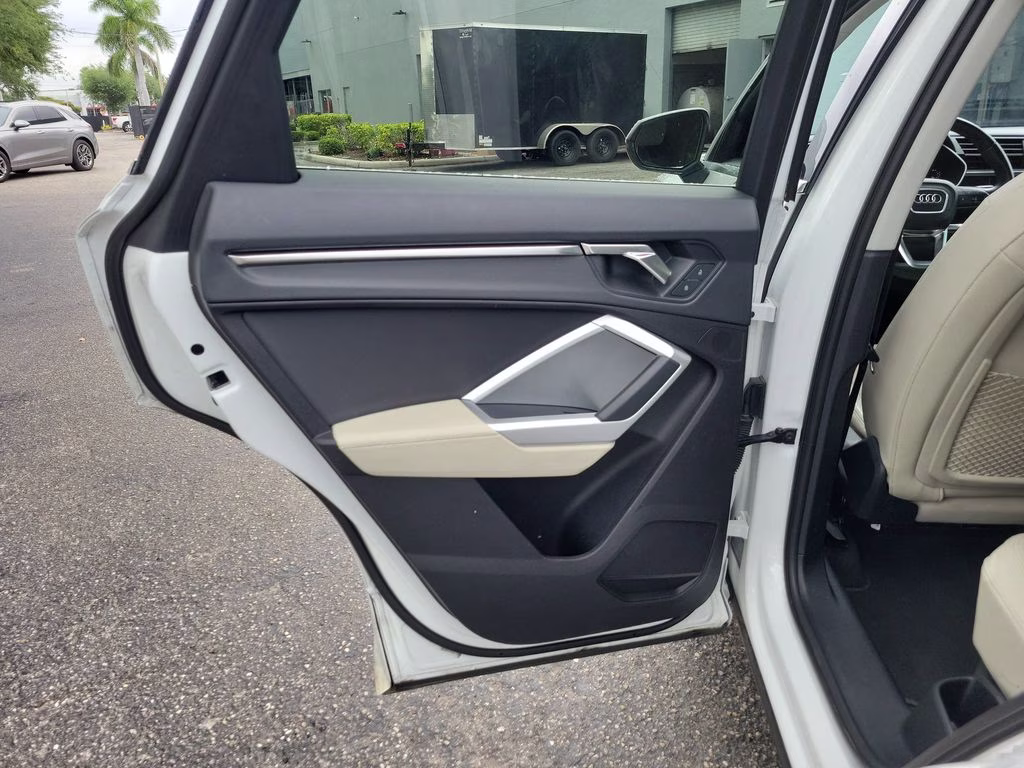 2024 White Audi Q3 S line Premium AWD SUV