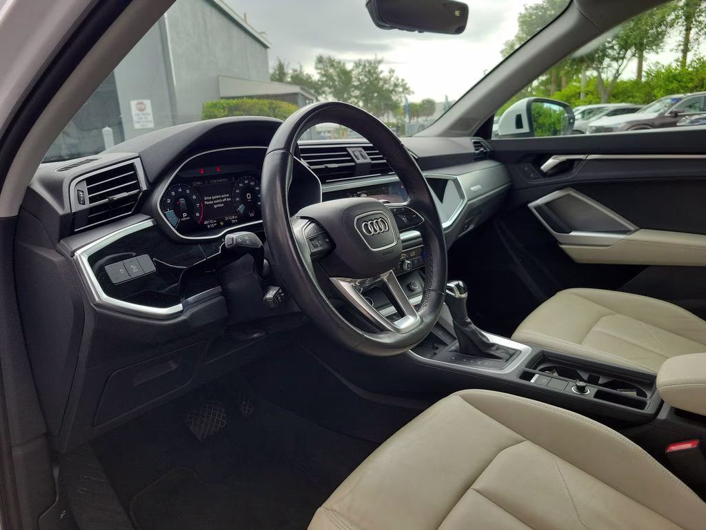 2024 White Audi Q3 S line Premium AWD SUV