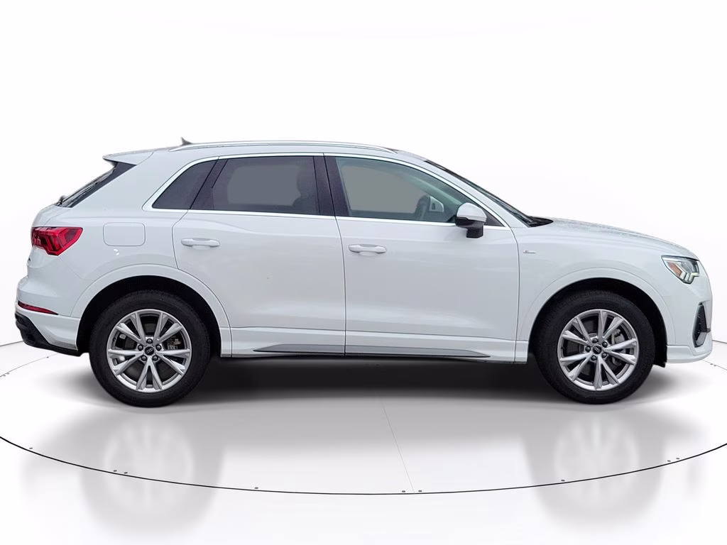 2024 White Audi Q3 S line Premium AWD SUV