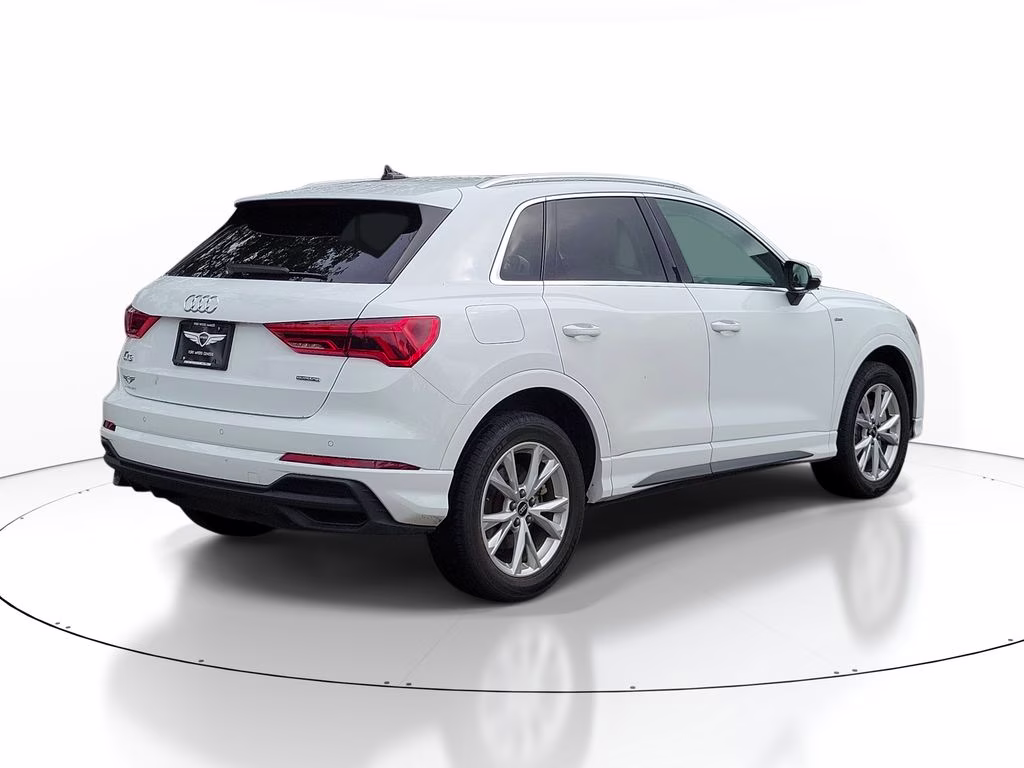 2024 White Audi Q3 S line Premium AWD SUV
