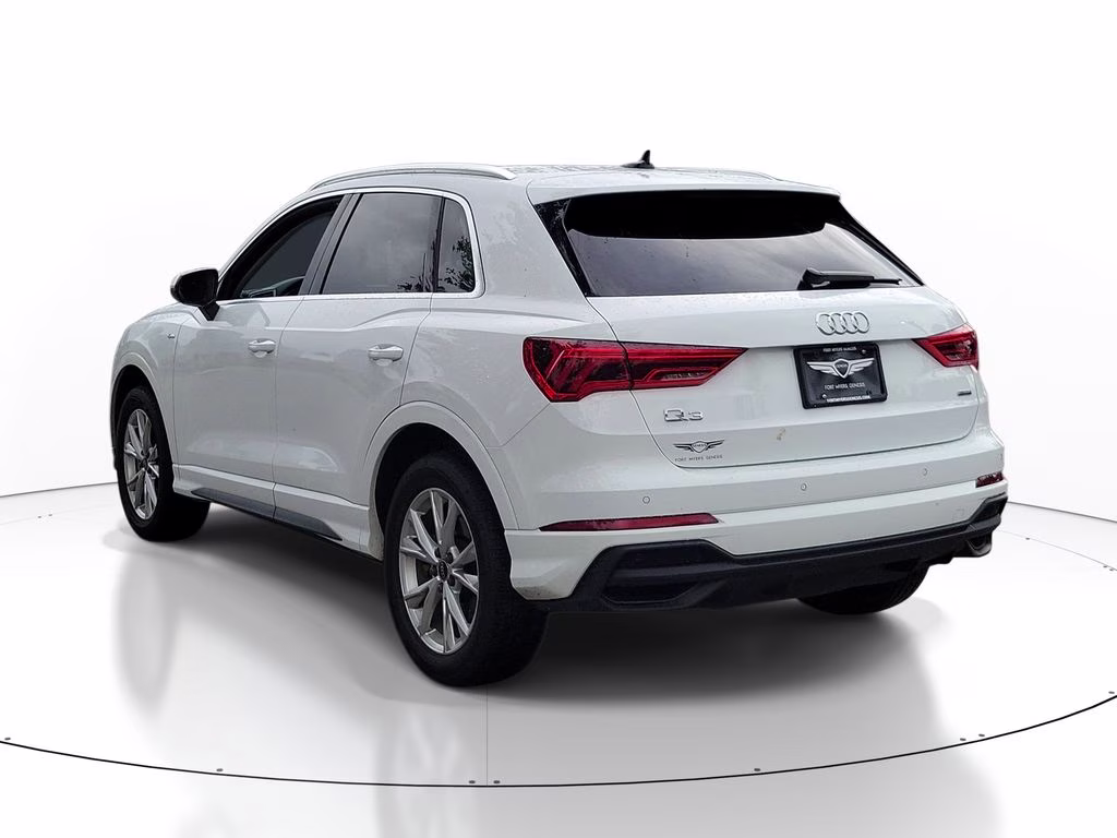 2024 White Audi Q3 S line Premium AWD SUV