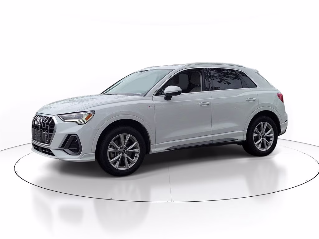 2024 White Audi Q3 S line Premium AWD SUV