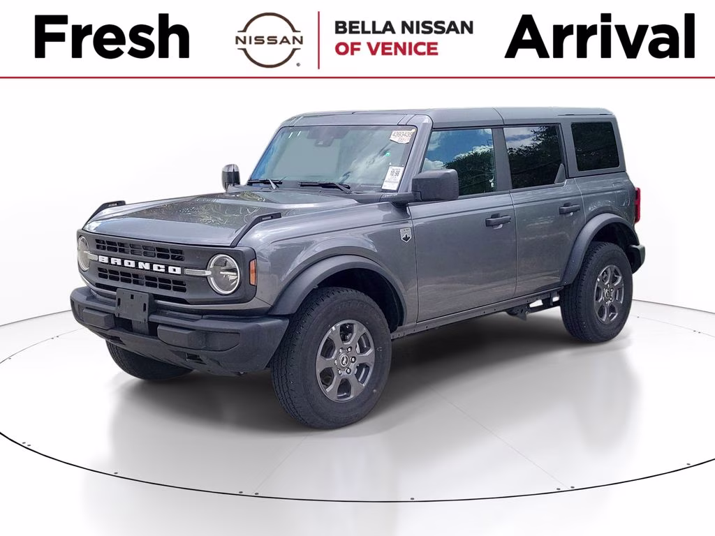 2025 Gray Metallic Ford Bronco Big Bend 4X4 SUV