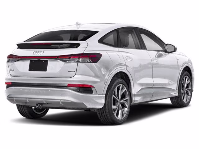 2025 Glacier White Audi Q4 Sportback e-tron Premium AWD SUV