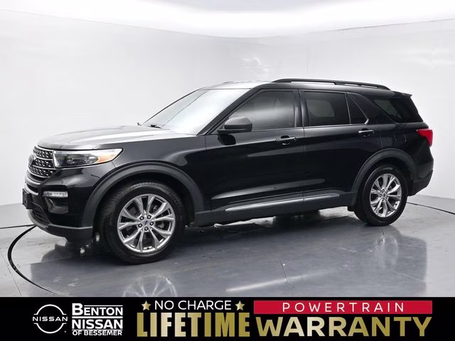 2022 Black Metallic Ford Explorer XLT RWD SUV