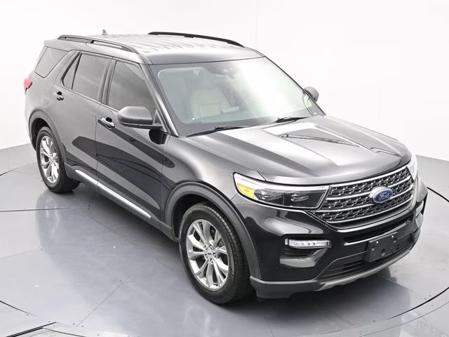 2022 Black Metallic Ford Explorer XLT RWD SUV
