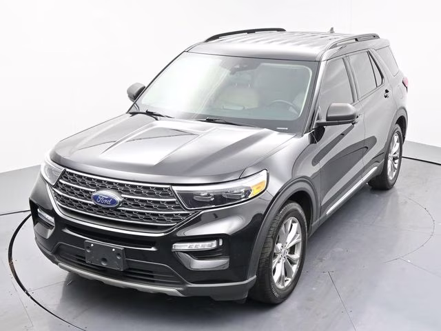 2022 Black Metallic Ford Explorer XLT RWD SUV