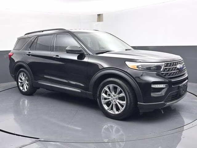 2022 Black Metallic Ford Explorer XLT RWD SUV