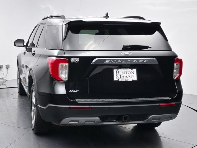 2022 Black Metallic Ford Explorer XLT RWD SUV