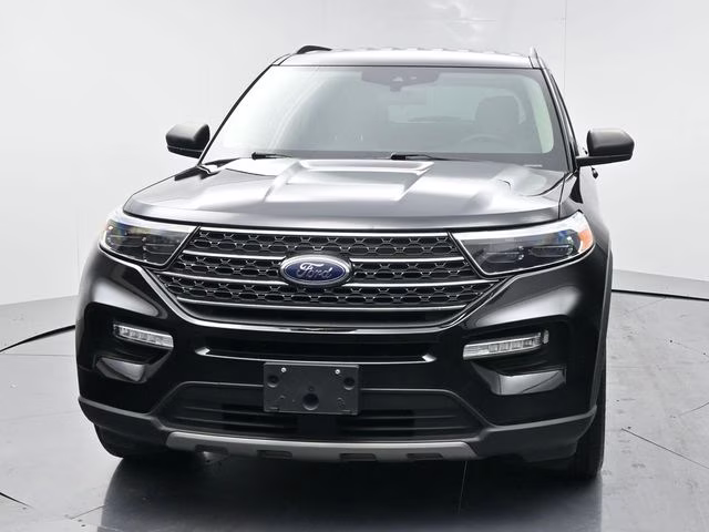 2022 Black Metallic Ford Explorer XLT RWD SUV