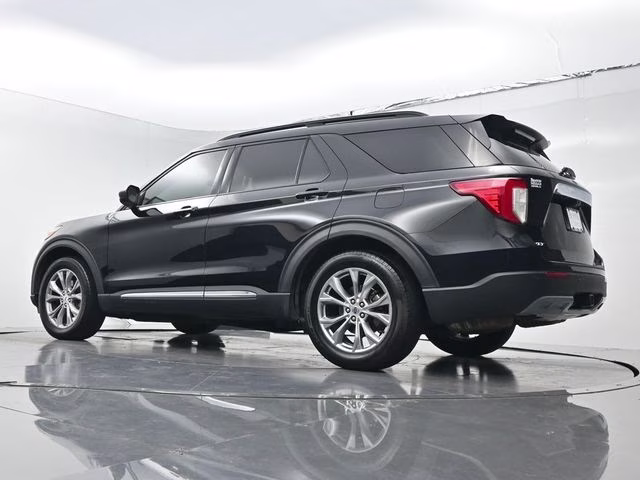 2022 Black Metallic Ford Explorer XLT RWD SUV