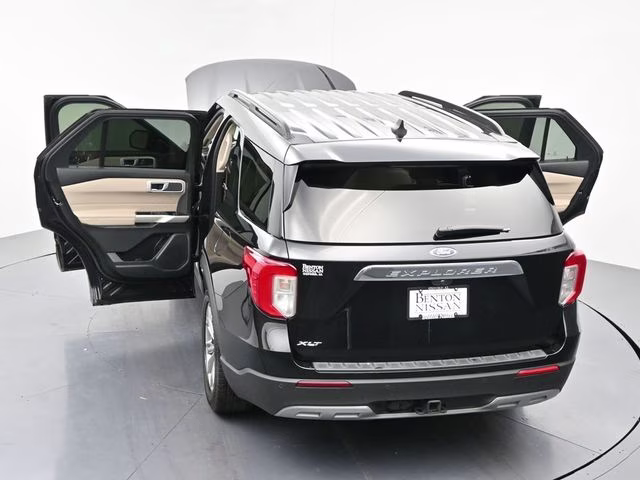 2022 Black Metallic Ford Explorer XLT RWD SUV