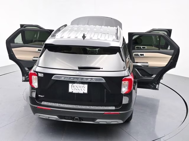 2022 Black Metallic Ford Explorer XLT RWD SUV