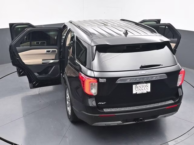 2022 Black Metallic Ford Explorer XLT RWD SUV